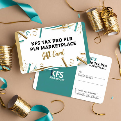 Tax Pro PLR Marketplace - Gift Cards